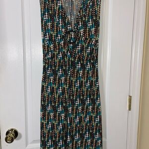Stylish Multicolor Patterned Dress